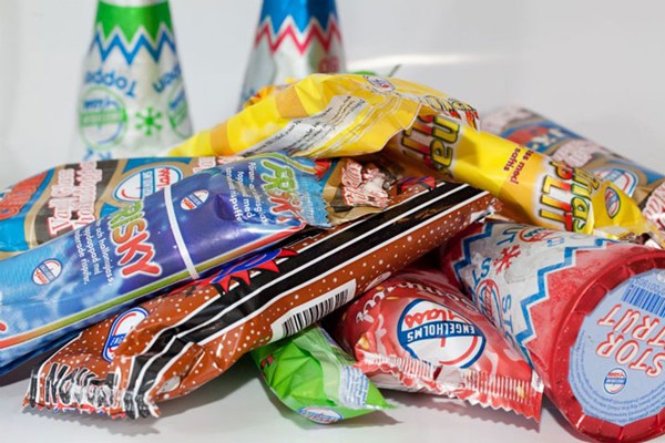 Bild 8 Glassen Förpackas